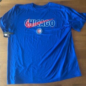 Nike Blue Chicago Cubs Graphic Tee